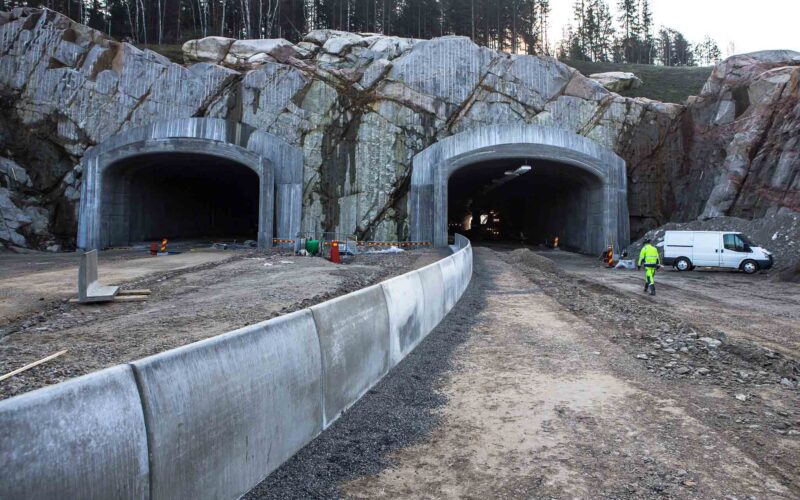 Motorvägstunnel, Tanumshede
